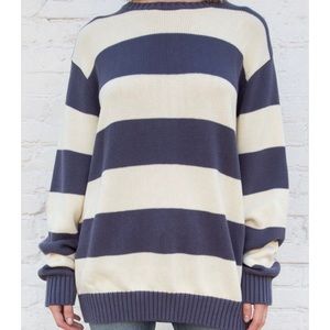 Brandy Melville Striped Oversized Sweater